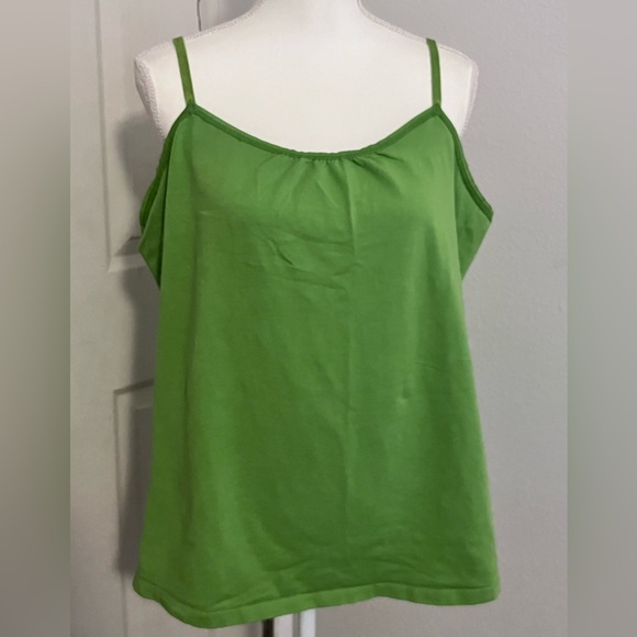 Lane Bryant Spring Green Fitted Sleeveless Camisole - Picture 1 of 8